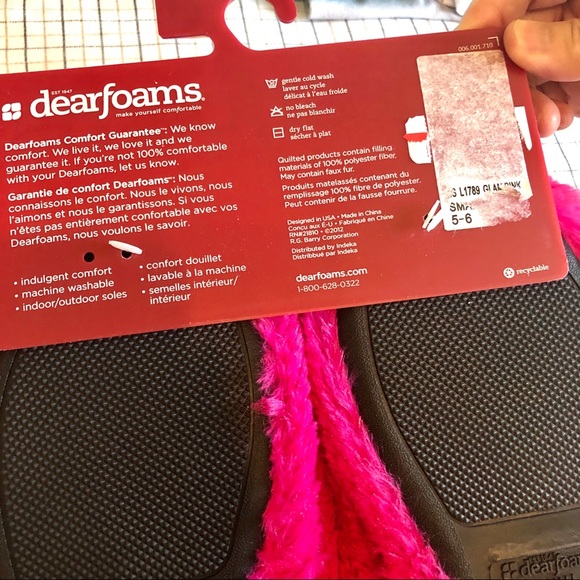 Dearfoams Slippers - Picture 3 of 3